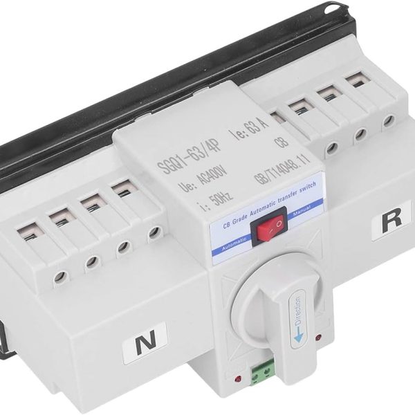Automatic Transfer Switch 4-P 63A Double Pole - Changeover