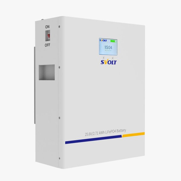 Svolt 24V 106Ah 2.71 kWh A-Grade Lithium Residential Energy Storage