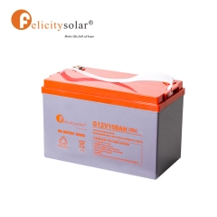 Felicity-G12V100AH-100AH/12V Gel Battery Deep Cycle for Storage Energy Home System