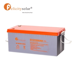Felicity-G12V200AH-200AH/12V Gel Battery Deep Cycle for Storage Energy Home System